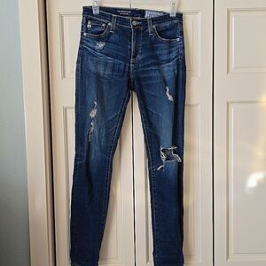 AG JEANS By Adriano Goldschimied! Size 27R, Super Skinny, Great Cond!